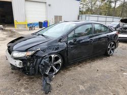 Salvage cars for sale at Austell, GA auction: 2015 Honda Civic SI