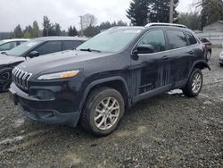 Jeep salvage cars for sale: 2017 Jeep Cherokee Latitude