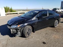 Salvage cars for sale at Albuquerque, NM auction: 2015 Honda Civic EX