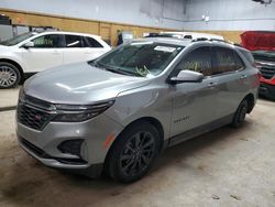 Salvage cars for sale from Copart Kincheloe, MI: 2023 Chevrolet Equinox RS