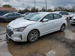 Salvage cars for sale at Columbus, OH auction: 2020 Hyundai Elantra SEL