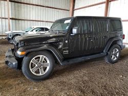 Salvage cars for sale from Copart Houston, TX: 2021 Jeep Wrangler Unlimited Sahara