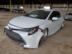 Salvage cars for sale from Copart Phoenix, AZ: 2021 Toyota Corolla SE