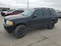 Salvage cars for sale at Grand Prairie, TX auction: 2005 Ford Explorer XLT