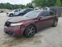 Salvage cars for sale at Fairburn, GA auction: 2010 Acura TL