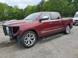 Salvage cars for sale from Copart Austell, GA: 2019 Dodge RAM 1500 Limited