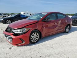 Salvage cars for sale from Copart Arcadia, FL: 2017 Hyundai Elantra SE