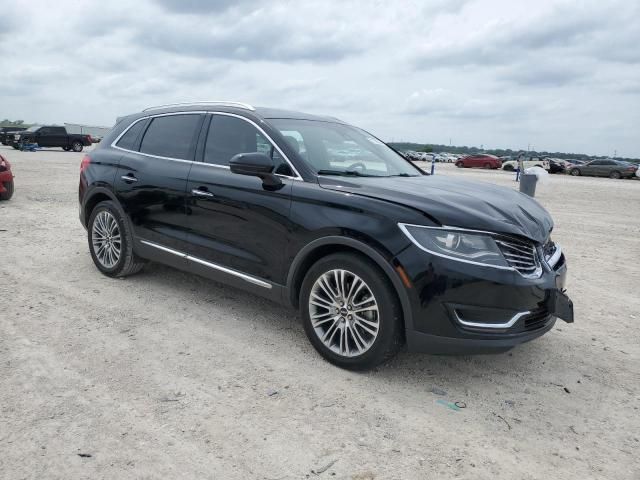 2018 Lincoln MKX Reserve