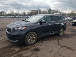 Salvage cars for sale at Chalfont, PA auction: 2019 KIA Sorento L