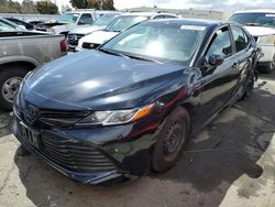 Salvage cars for sale from Copart Martinez, CA: 2018 Toyota Camry LE