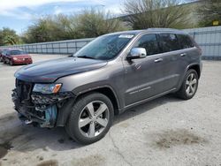 Salvage cars for sale from Copart Las Vegas, NV: 2014 Jeep Grand Cherokee Overland