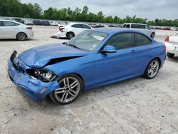 Salvage cars for sale from Copart Houston, TX: 2017 BMW 230I