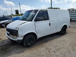 Salvage trucks for sale at Miami, FL auction: 2002 Chevrolet Astro