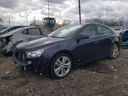Salvage cars for sale from Copart Columbus, OH: 2015 Chevrolet Cruze LTZ