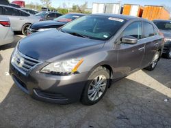 Nissan salvage cars for sale: 2015 Nissan Sentra S