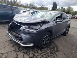 Salvage cars for sale from Copart Portland, OR: 2016 Lexus NX 200T Base