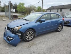 Salvage cars for sale at York Haven, PA auction: 2015 Subaru Impreza Premium