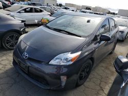 Salvage cars for sale at Martinez, CA auction: 2014 Toyota Prius