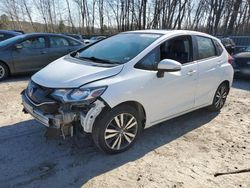 Salvage cars for sale at Candia, NH auction: 2015 Honda FIT EX