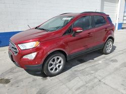 Salvage cars for sale at Farr West, UT auction: 2018 Ford Ecosport SE