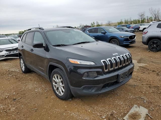 2016 Jeep Cherokee Sport