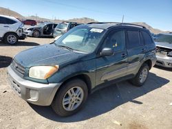 Salvage cars for sale at North Las Vegas, NV auction: 2002 Toyota Rav4