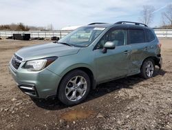 Salvage cars for sale at Columbia Station, OH auction: 2017 Subaru Forester 2.5I Touring