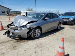Salvage cars for sale at Pekin, IL auction: 2015 Chrysler 200 Limited