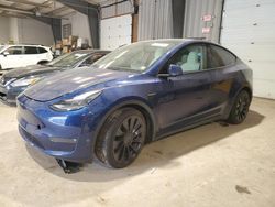 Salvage cars for sale at West Mifflin, PA auction: 2022 Tesla Model Y