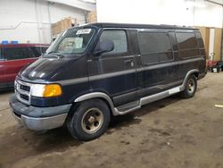 Salvage cars for sale from Copart Ham Lake, MN: 1999 Dodge RAM Van B1500