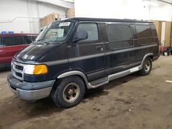 Salvage cars for sale at Ham Lake, MN auction: 1999 Dodge RAM Van B1500