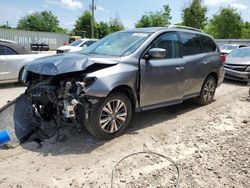 Salvage cars for sale from Copart Midway, FL: 2018 Nissan Pathfinder S