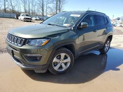 Salvage cars for sale at Central Square, NY auction: 2019 Jeep Compass Latitude