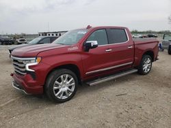 Salvage cars for sale at Kansas City, KS auction: 2022 Chevrolet Silverado K1500 High Country