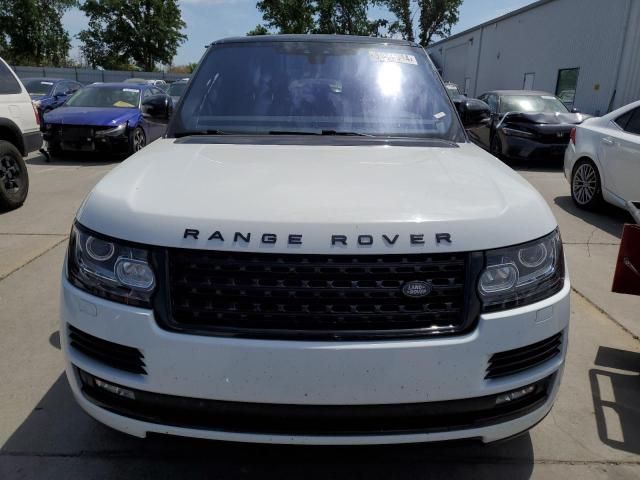 2017 Land Rover Range Rover Supercharged