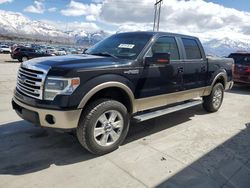 Salvage trucks for sale at Farr West, UT auction: 2013 Ford F150 Supercrew