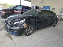 Salvage cars for sale at Homestead, FL auction: 2018 Honda Civic EX