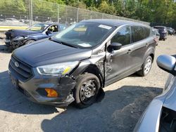 Ford Escape S salvage cars for sale: 2017 Ford Escape S