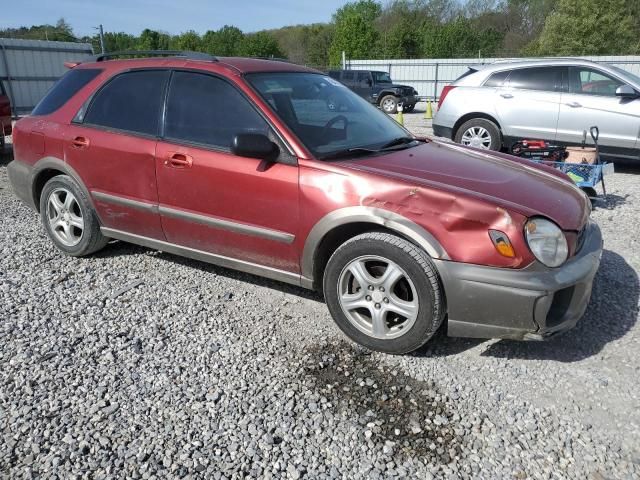 2002 Subaru Impreza Outback Sport