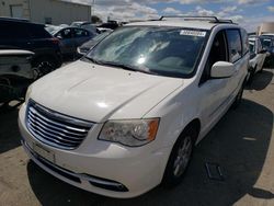 Salvage cars for sale from Copart Martinez, CA: 2012 Chrysler Town & Country Touring