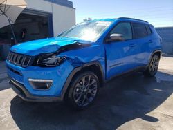 Jeep Compass salvage cars for sale: 2021 Jeep Compass 80TH Edition