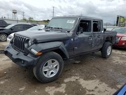 Salvage cars for sale at Chicago Heights, IL auction: 2020 Jeep Gladiator Sport