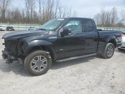 Salvage cars for sale at Leroy, NY auction: 2017 Ford F150 Super Cab