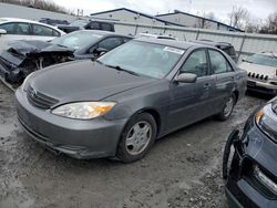 Salvage cars for sale from Copart Albany, NY: 2002 Toyota Camry LE