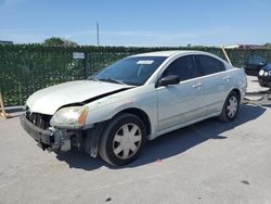 Salvage cars for sale from Copart Orlando, FL: 2004 Mitsubishi Galant LS Medium