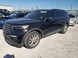 Salvage cars for sale at Haslet, TX auction: 2020 Ford Explorer XLT