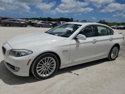 Salvage cars for sale at West Palm Beach, FL auction: 2011 BMW 535 I