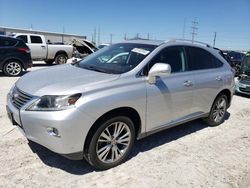 Salvage cars for sale at Haslet, TX auction: 2013 Lexus RX 350