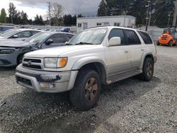 Salvage cars for sale from Copart Graham, WA: 2000 Toyota 4runner Limited