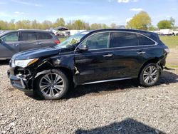 Salvage cars for sale from Copart Hillsborough, NJ: 2017 Acura MDX Technology